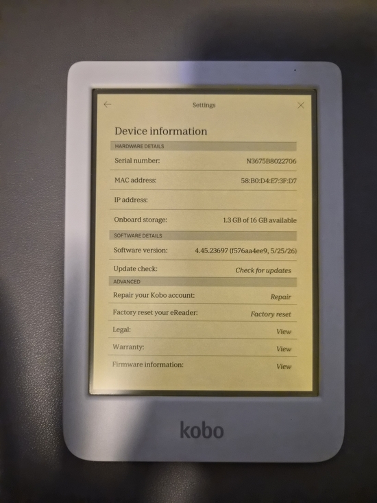 Other - Kobo Clara Colour